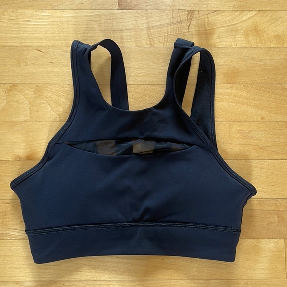 lululemon athletica Other - Lululemon bra with mesh on chest black size 4